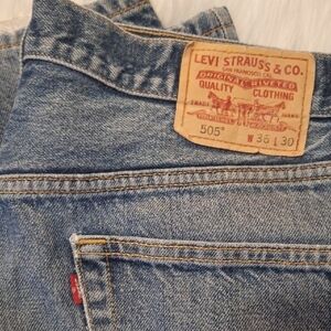 Levi's Classic Straight Blue Jeans